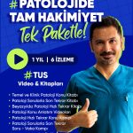 TUS Patoloji Tam Hazırlık Paketi | Kitap + Video Seti (1 Yıl)