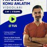 TUS | Patoloji – Konu Anlatım Videoları (3 Ay / 3 İzleme)